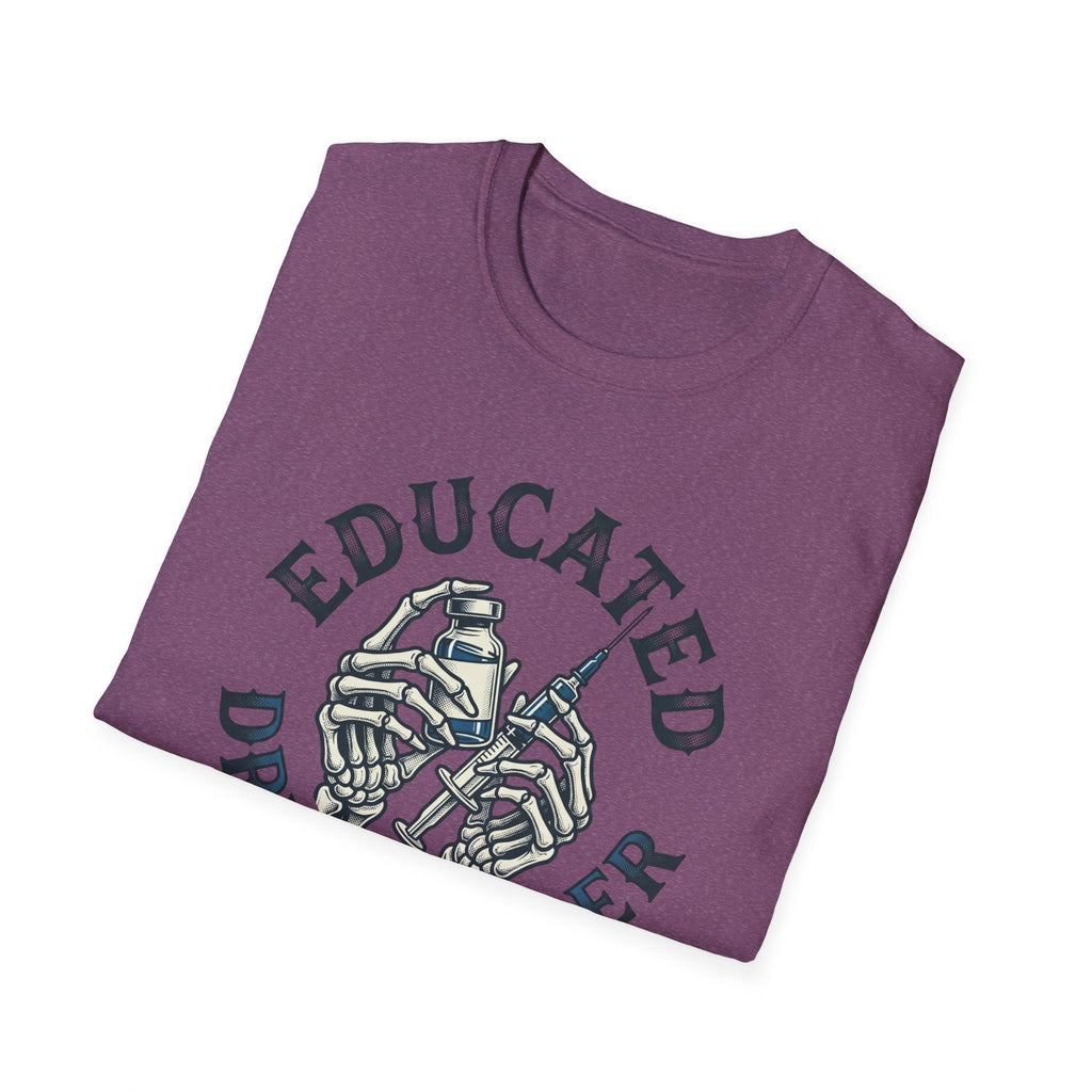 Educated Drug Dealer Skeletal Hands T-Shirt