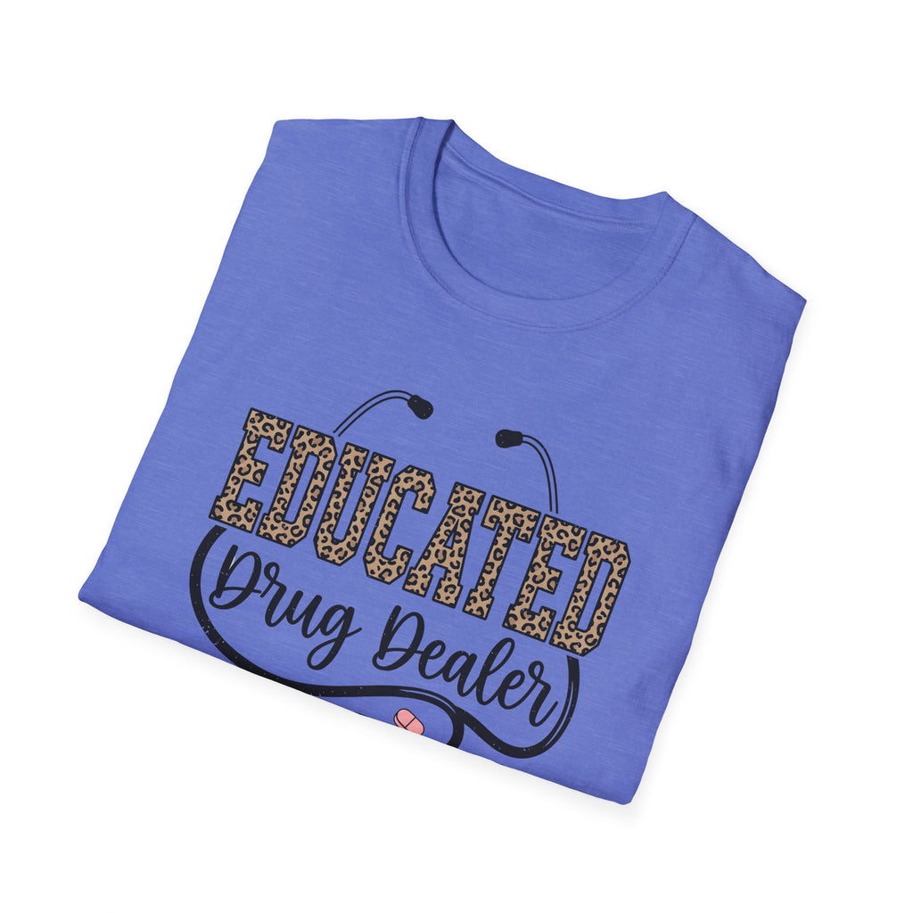 Educated Drug Dealer Animal Print T-Shirt