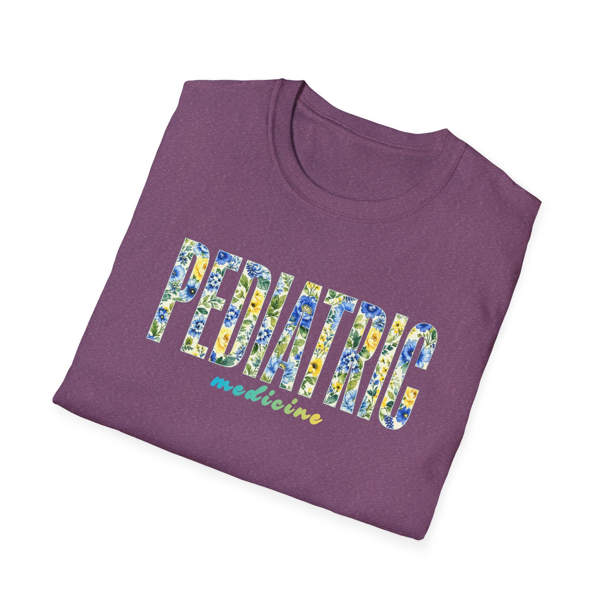 Pediatric Medicine Floral T-Shirt