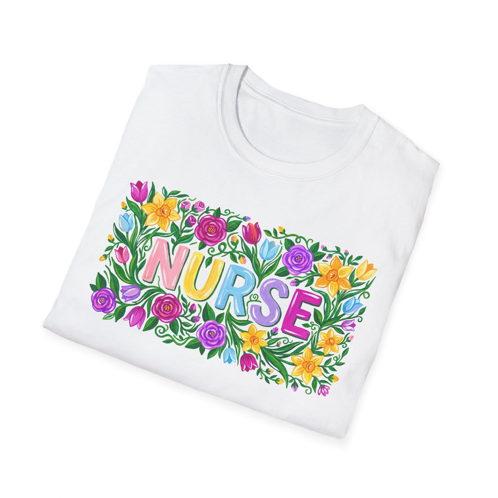 Nurse Flowers T-Shirt