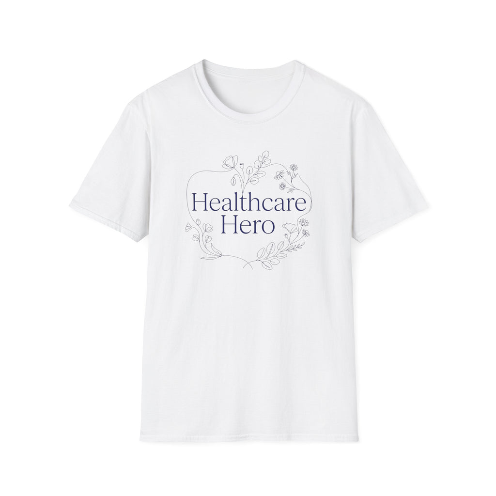 Healthcare Hero Floral T-Shirt