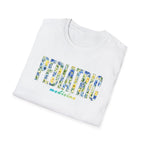 Pediatric Medicine Floral T-Shirt