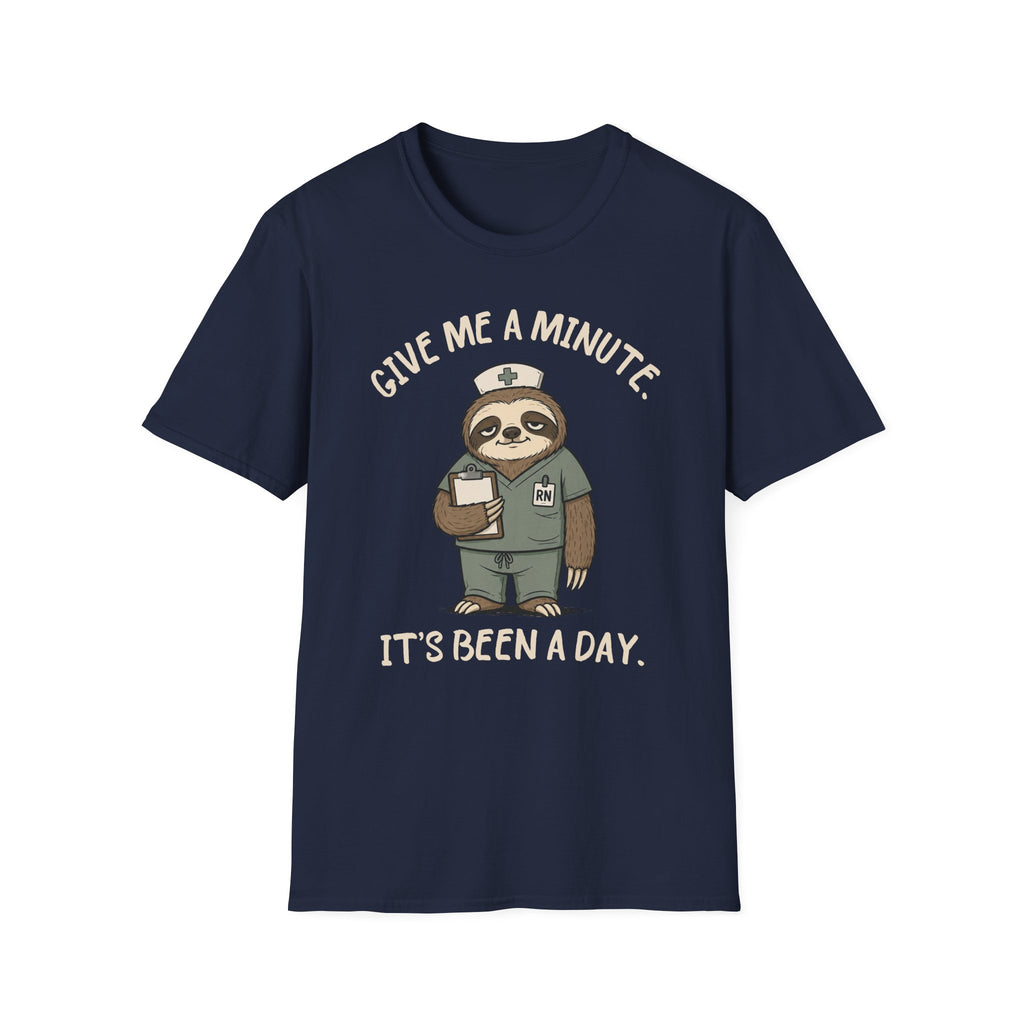 Give Me a Minute Sloth T-Shirt