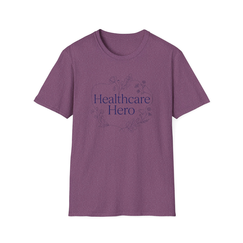 Healthcare Hero Floral T-Shirt
