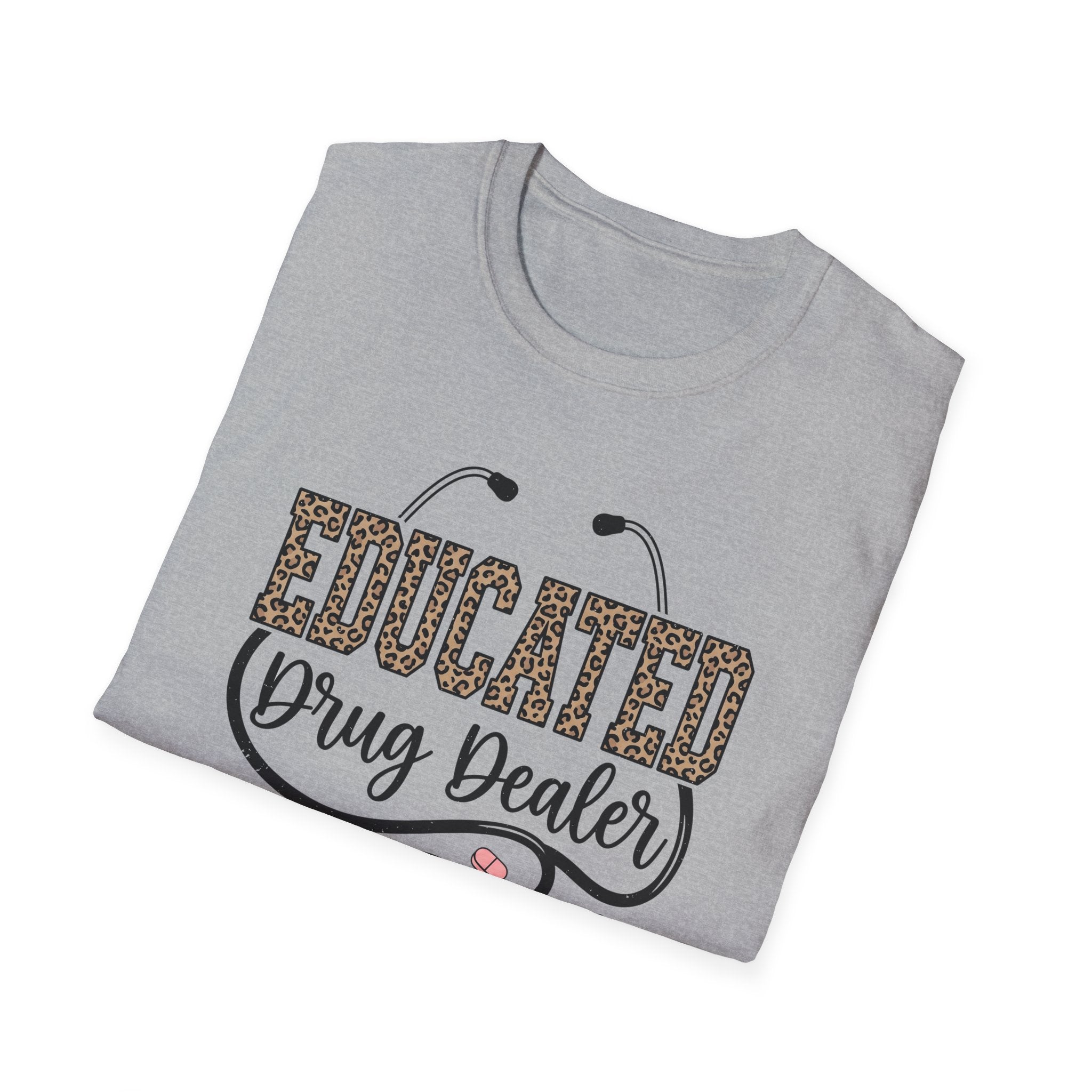 Educated Drug Dealer Animal Print T-Shirt
