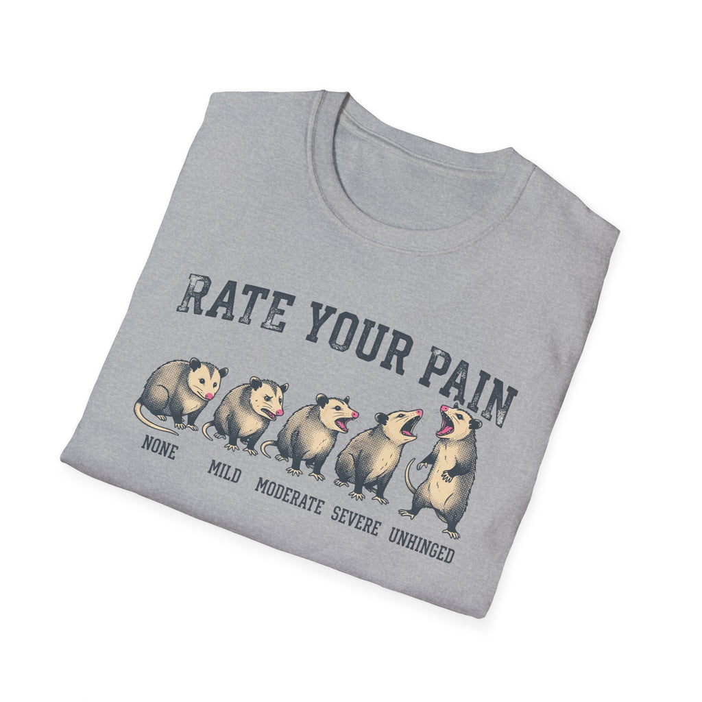 Opossum Pain Scale T-Shirt