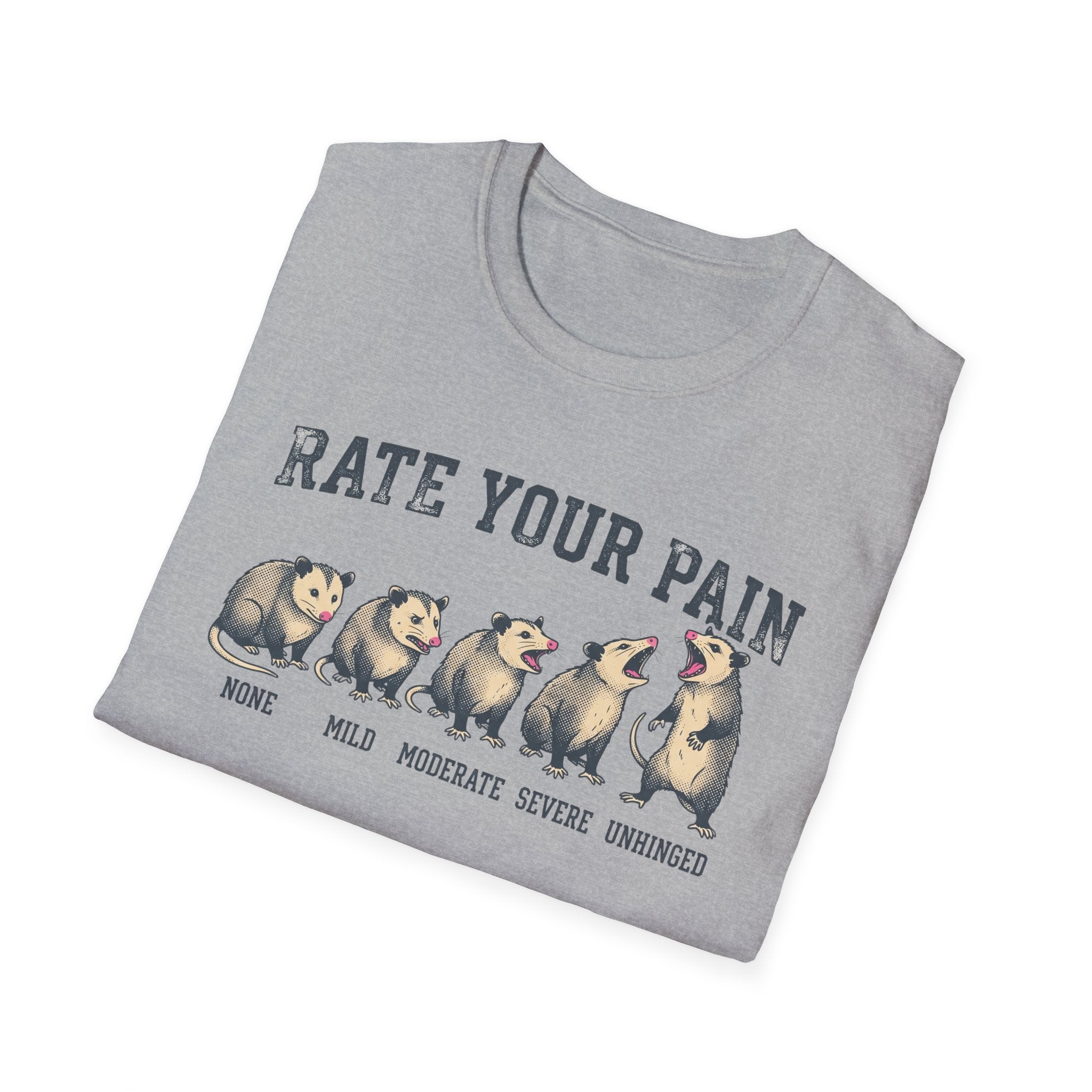 Opossum Pain Scale T-Shirt