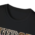 Animal Print Varsity Nurse T-Shirt