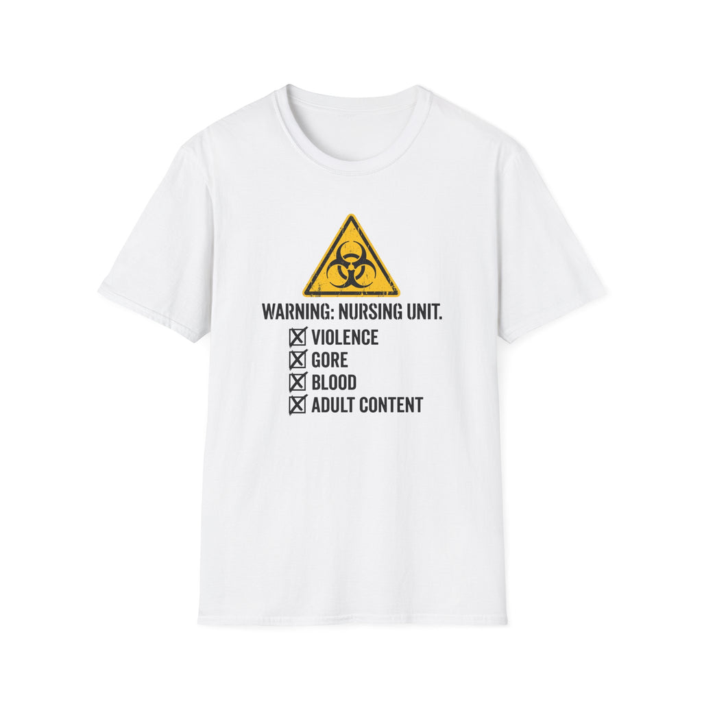 Nursing Unit Warning T-Shirt