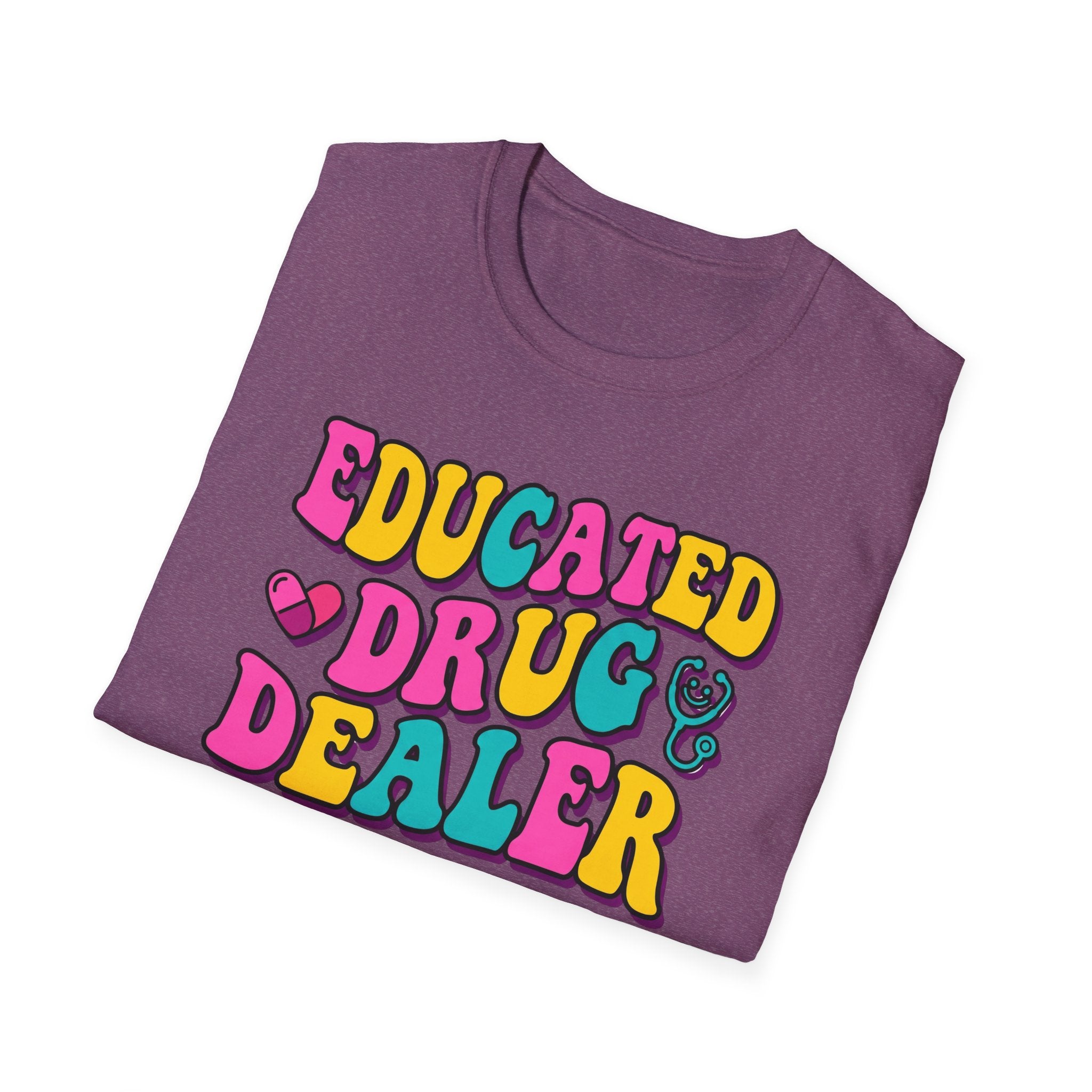 Educated Drug Dealer Bubble T-Shirt
