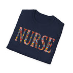 Ladybug Floral Nurse T-Shirt