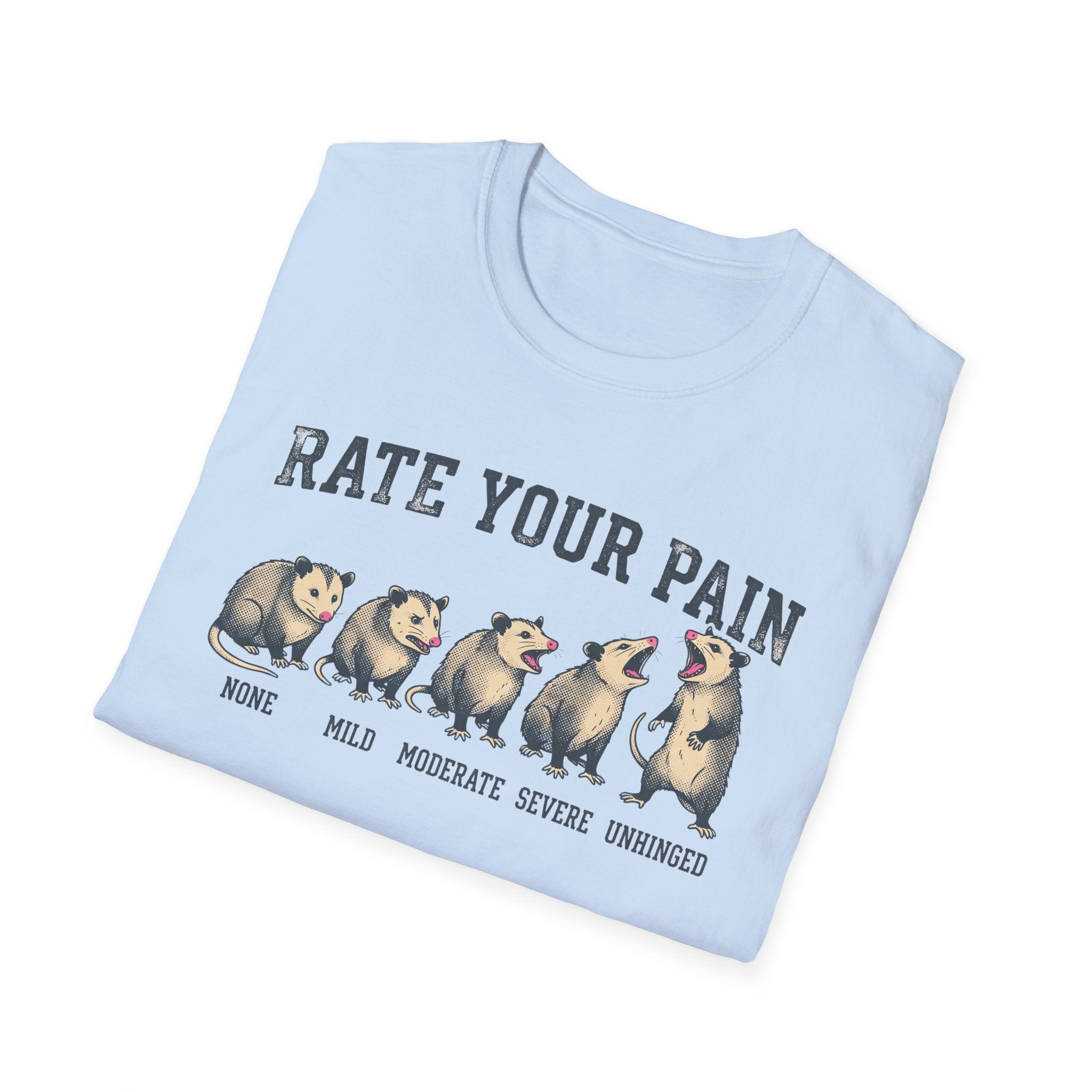 Opossum Pain Scale T-Shirt