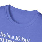 She's a 10 Emergency Nurse Heart Light T-Shirt