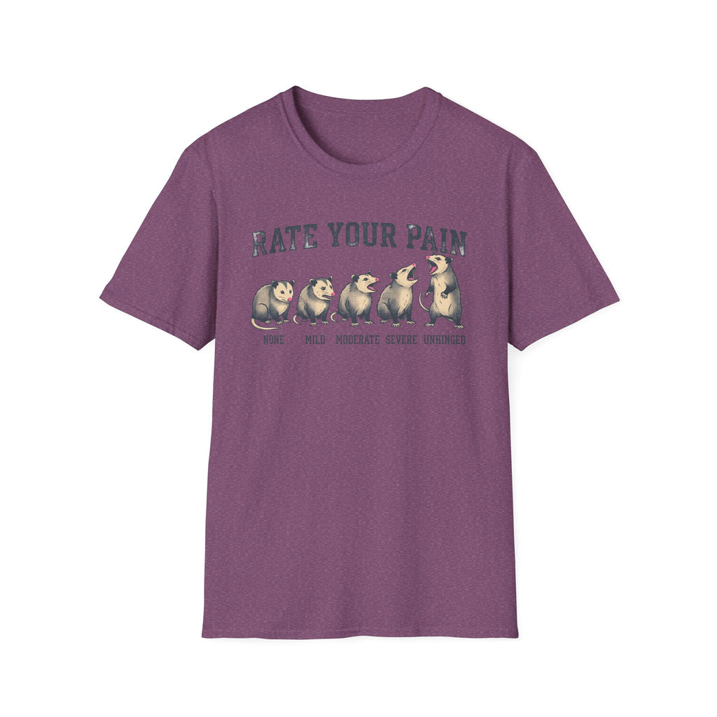 Opossum Pain Scale T-Shirt