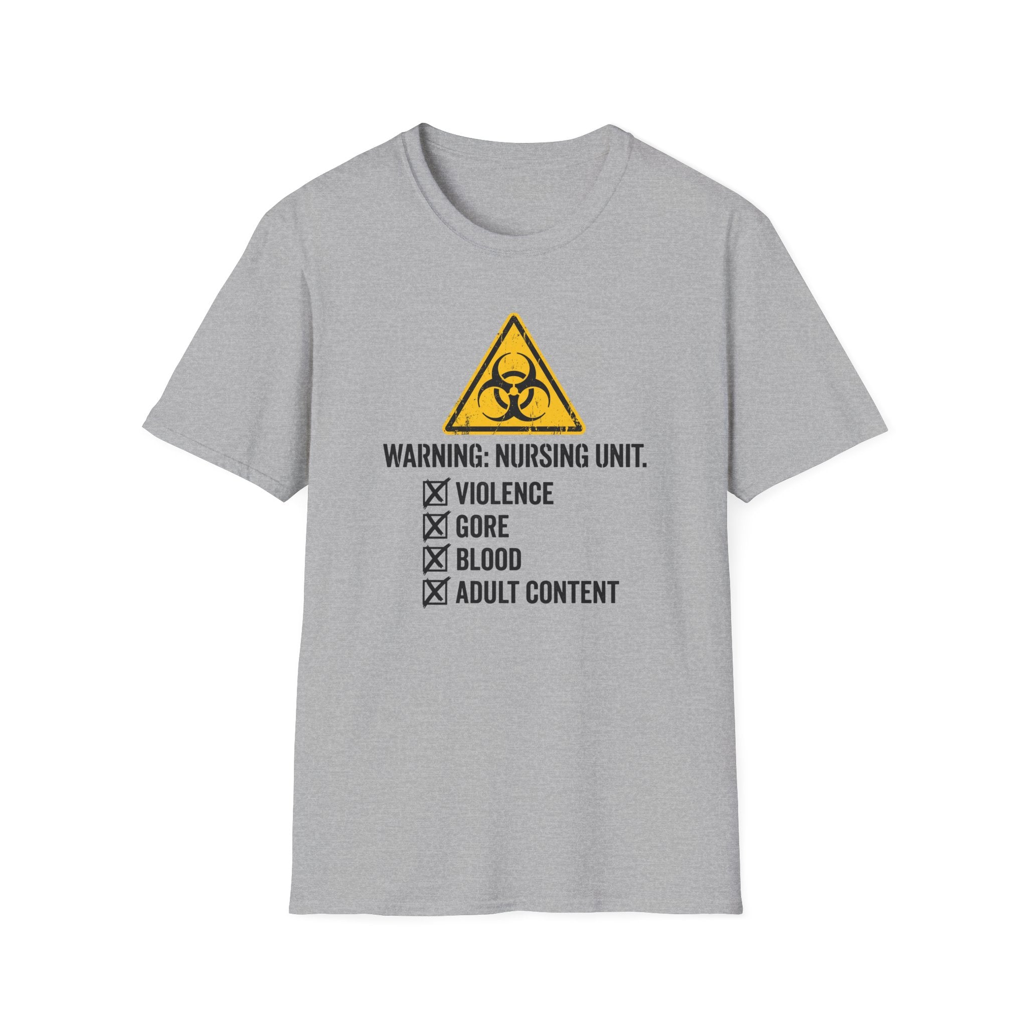 Nursing Unit Warning T-Shirt