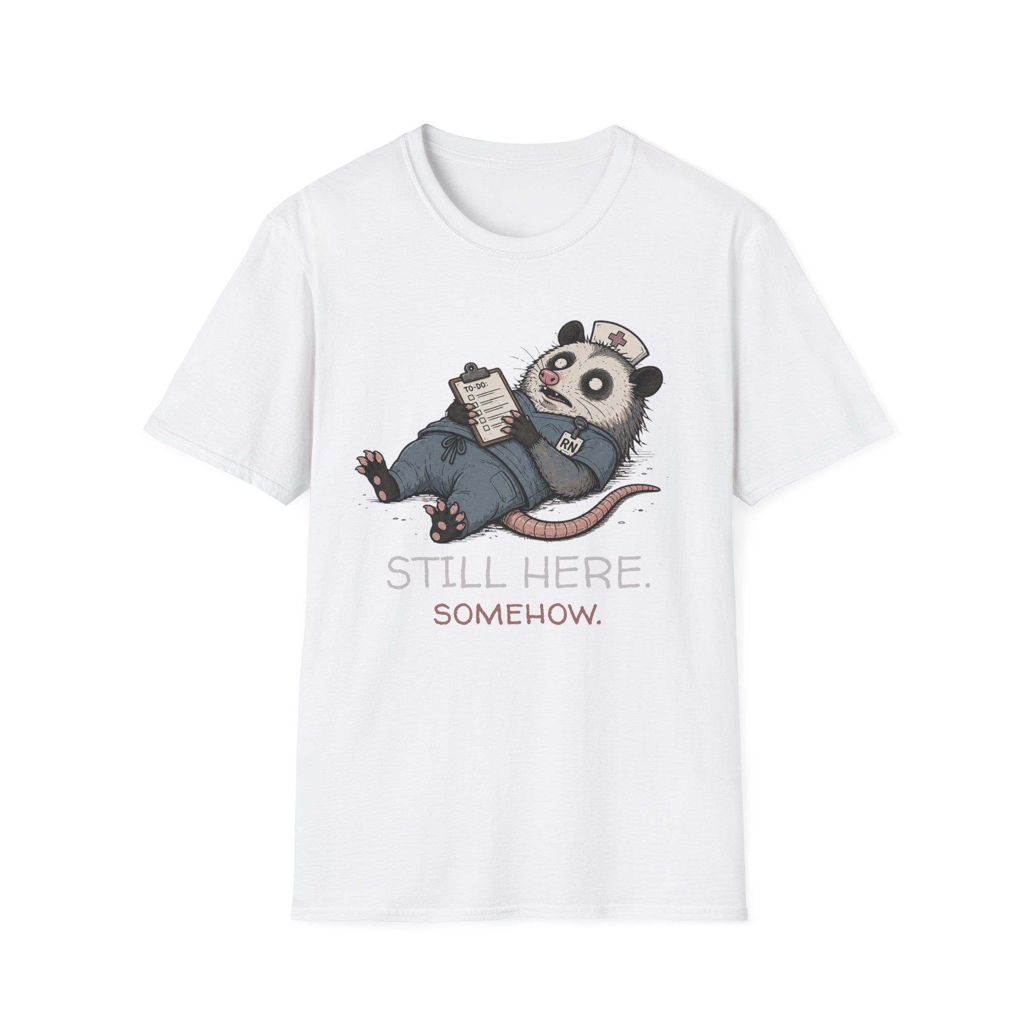 Still Here Opossum T-Shirt