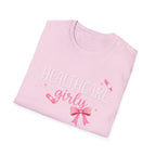 Pink Healthcare Girly T-Shirt