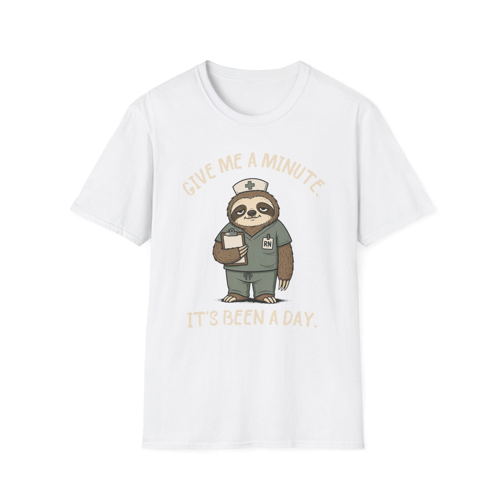 Give Me a Minute Sloth T-Shirt