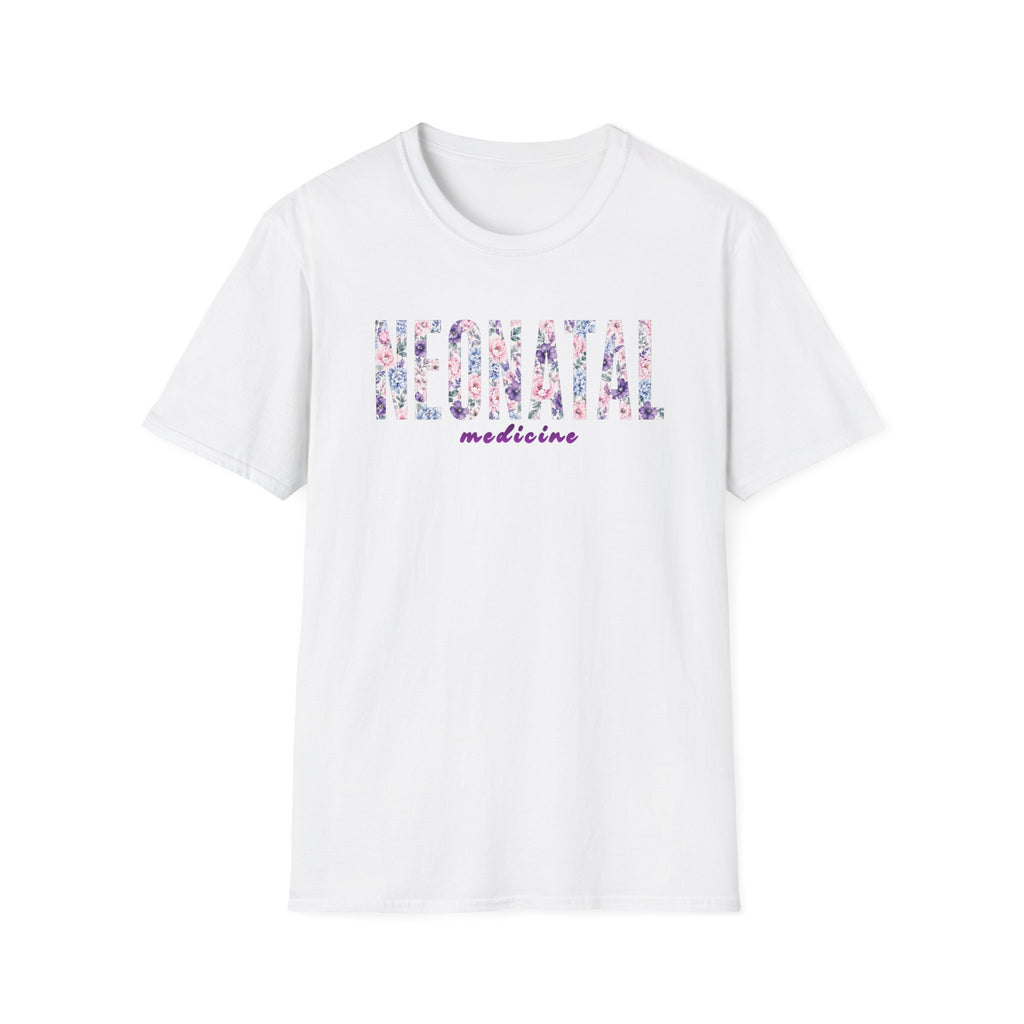 Neonatal Medicine Floral T-Shirt