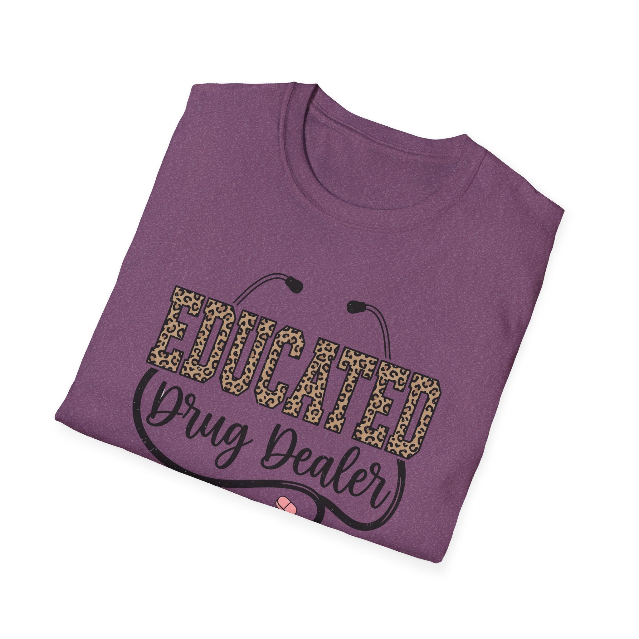 Educated Drug Dealer Animal Print T-Shirt