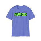 Neon Green Graffiti Nurse T-Shirt