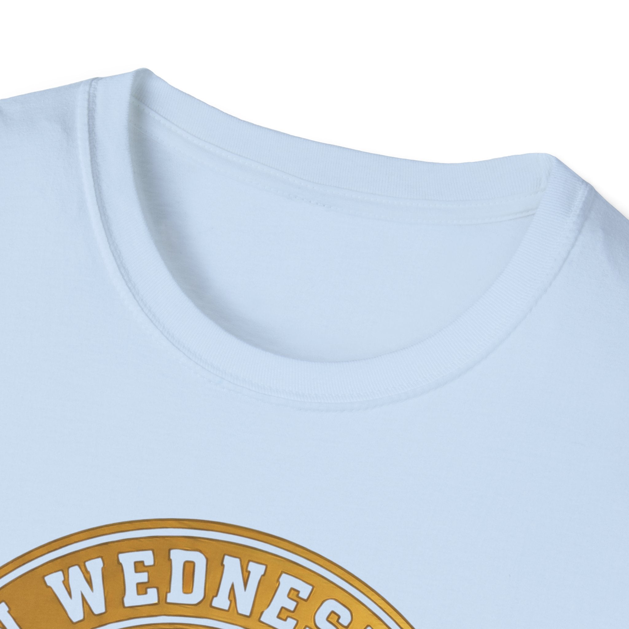 On Wednesdays We Wear Scrubs Emblem T-Shirt