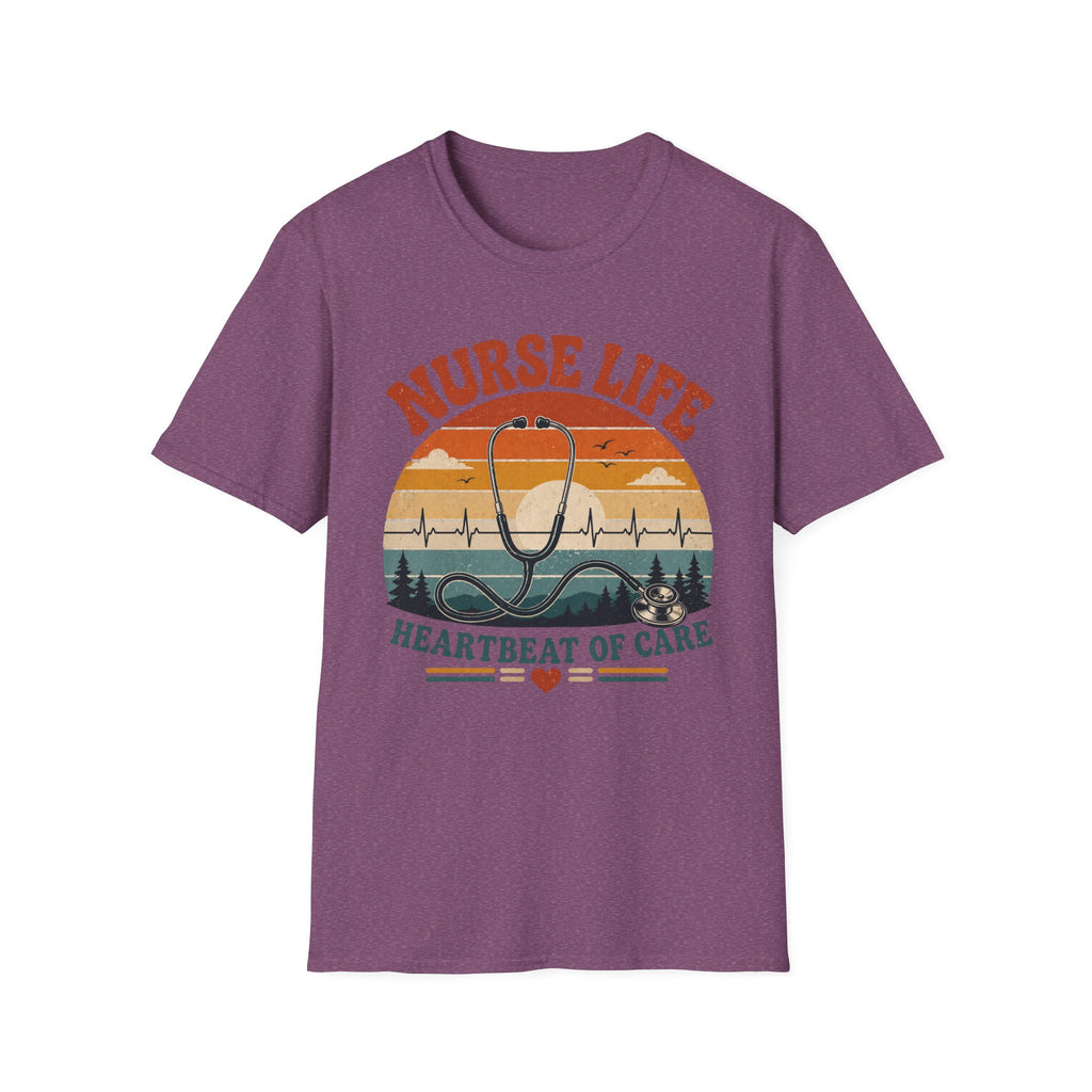 Nurse Life Vintage Sunset T-Shirt