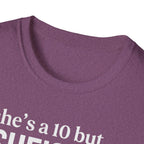 She's a 10 Emergency Nurse Heart Light T-Shirt