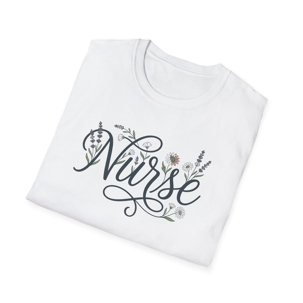 Cursive Nurse T-Shirt