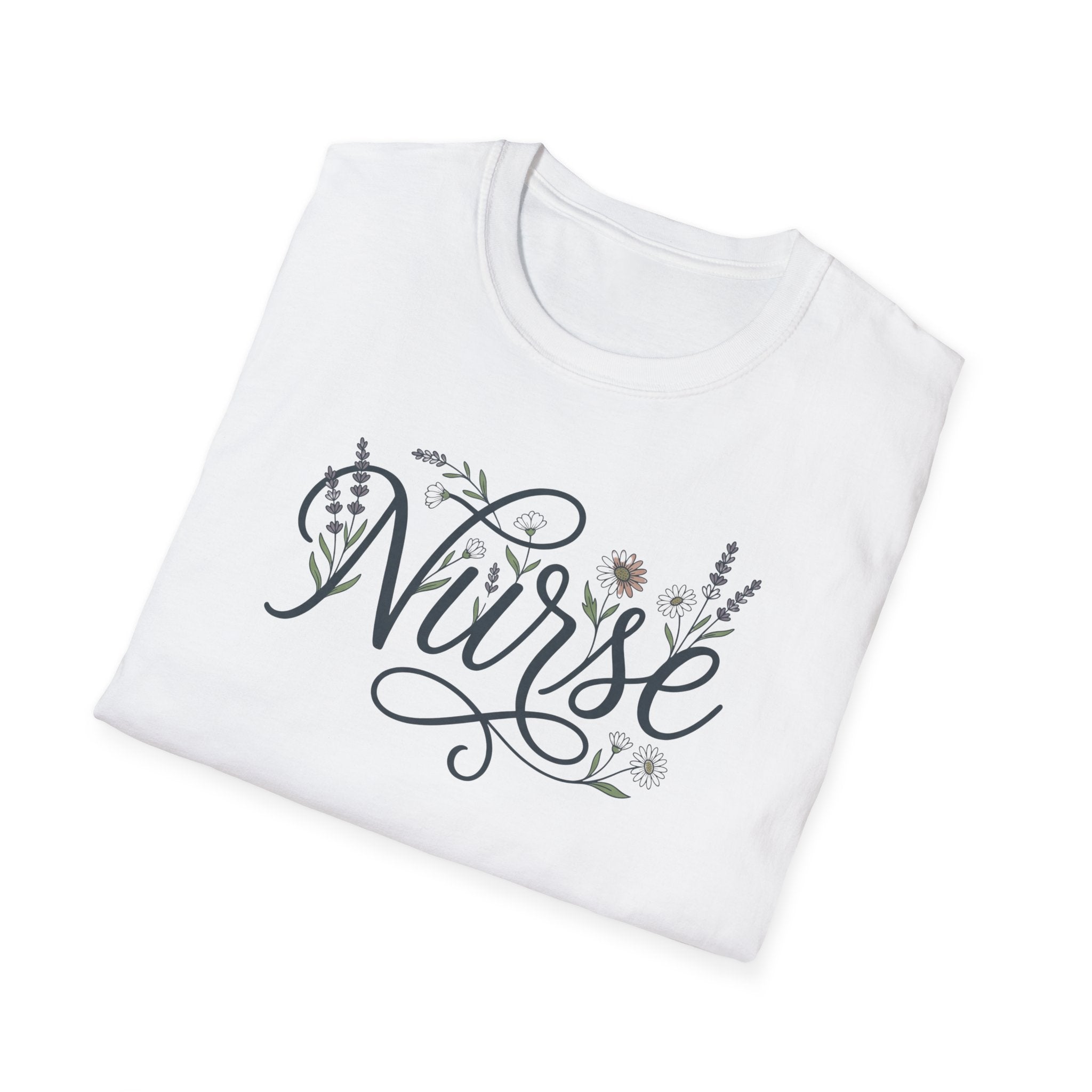 Cursive Nurse T-Shirt