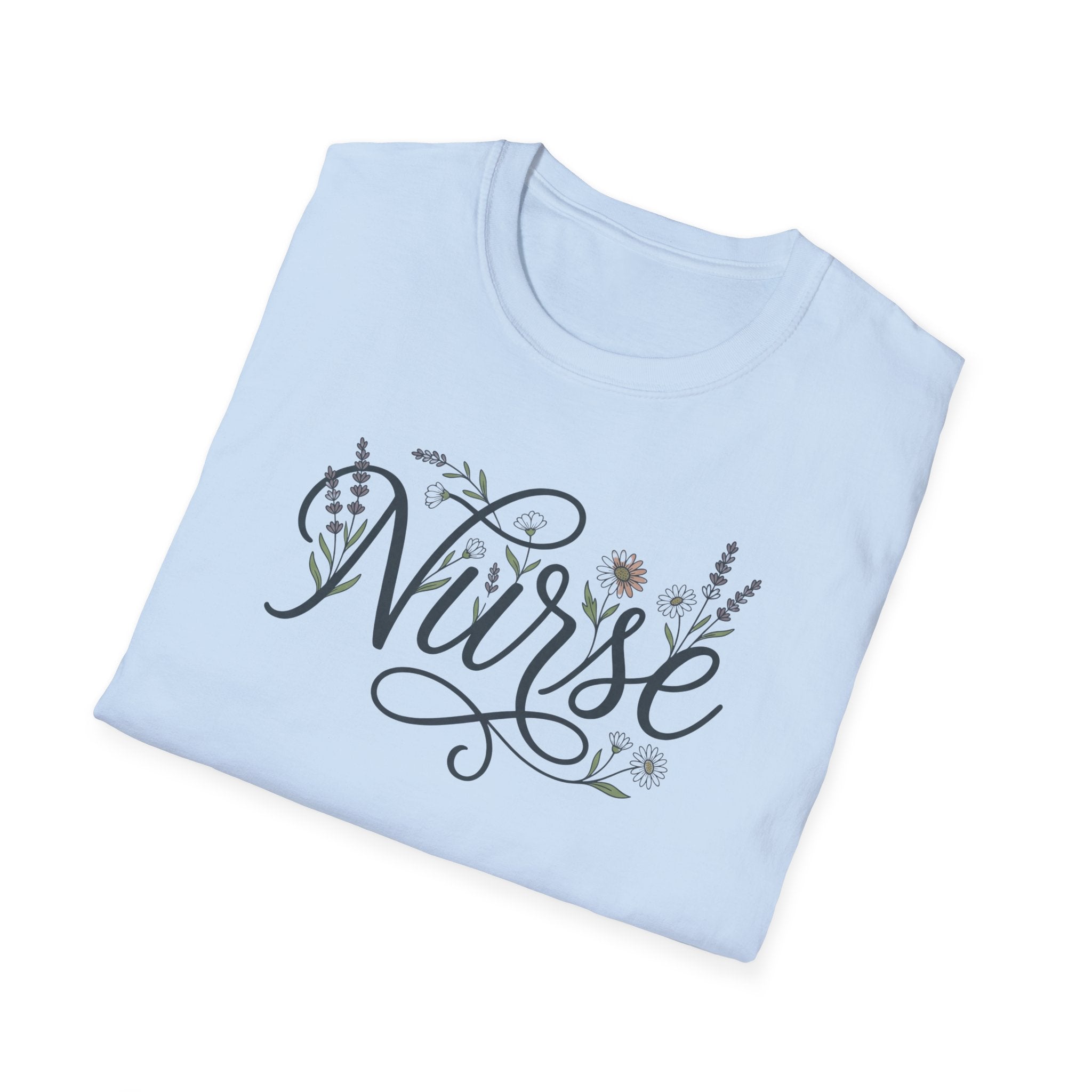 Cursive Nurse T-Shirt
