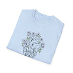 Cardiac Nurse floral Heart T-Shirt