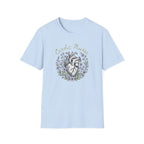 Cardiac Nurse Floral Heart T-Shirt