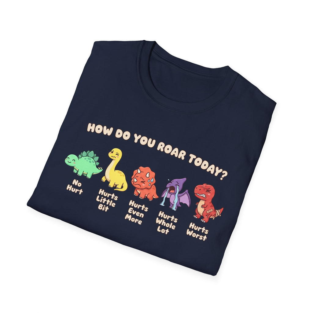 Dinosaur Pain Scale T-Shirt