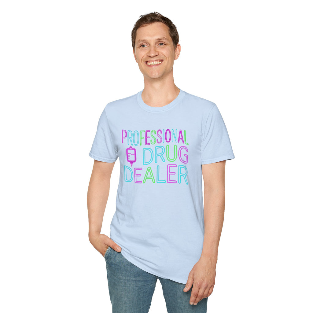 Professional Drug Dealer Neon T-Shirt