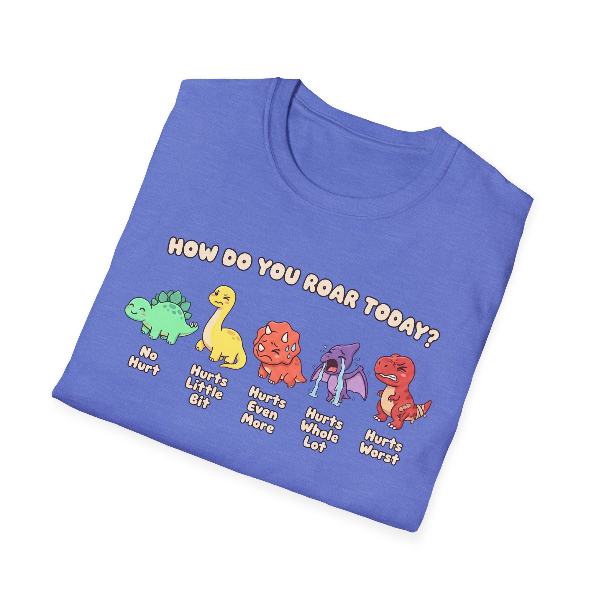 Dinosaur Pain Scale T-Shirt