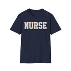 Varsity Floral Nurse T-Shirt