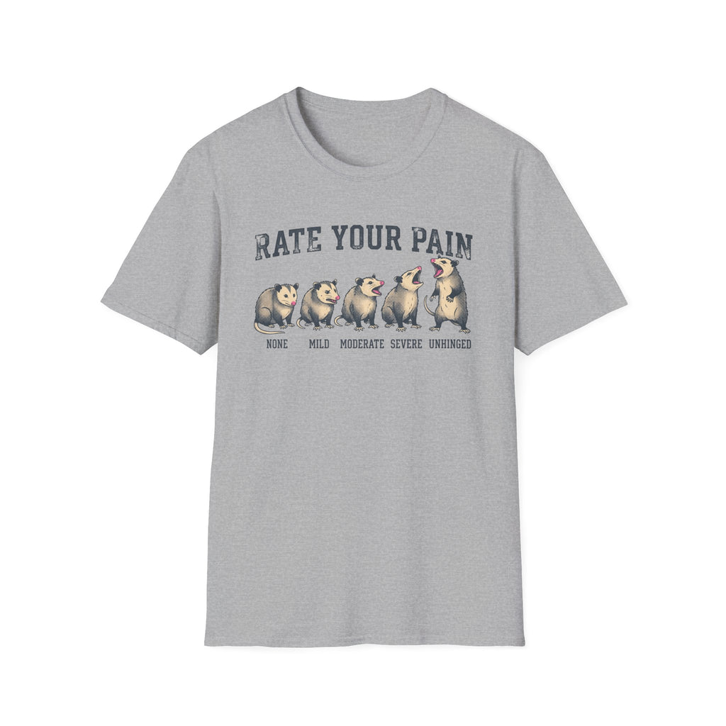 Opossum Pain Scale T-Shirt