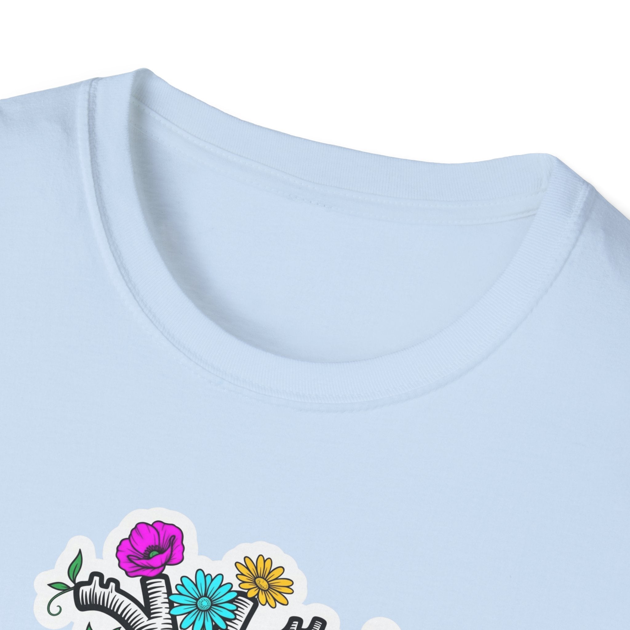 Bright Floral Heart T-Shirt