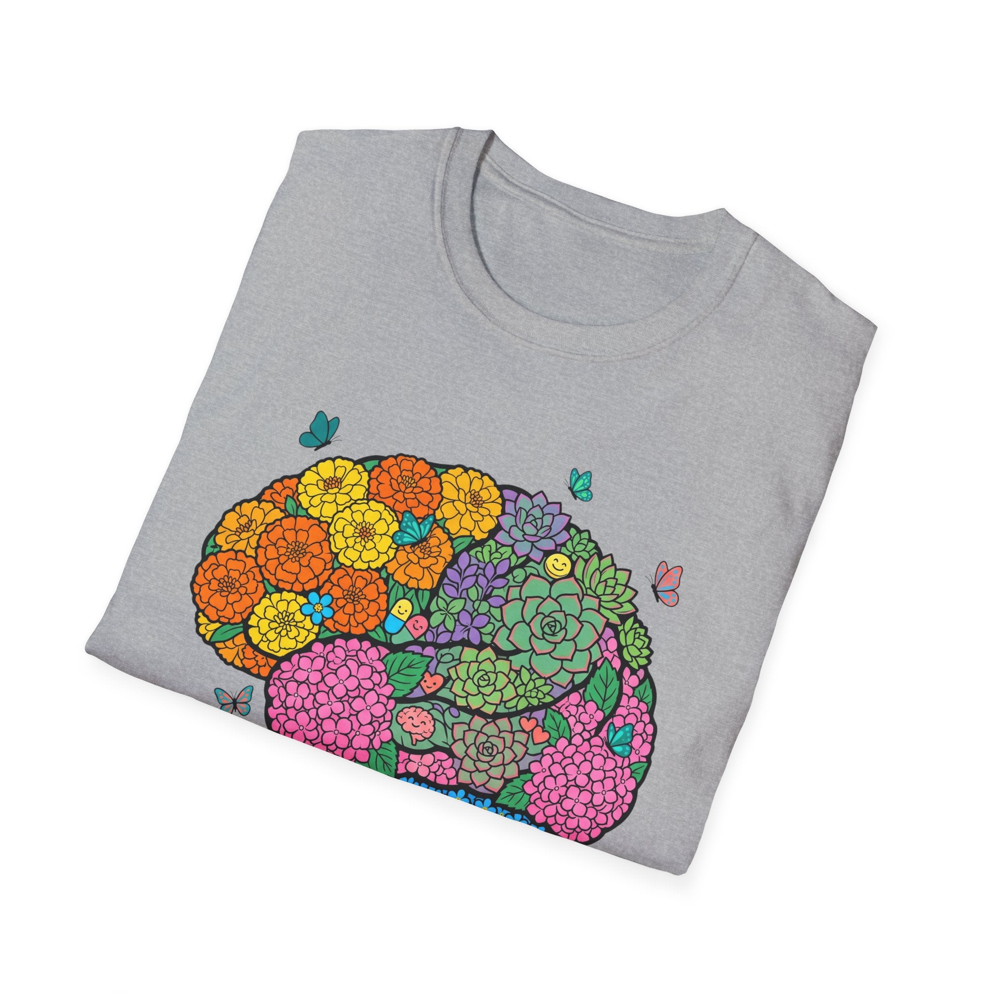 Floral Brain T-Shirt
