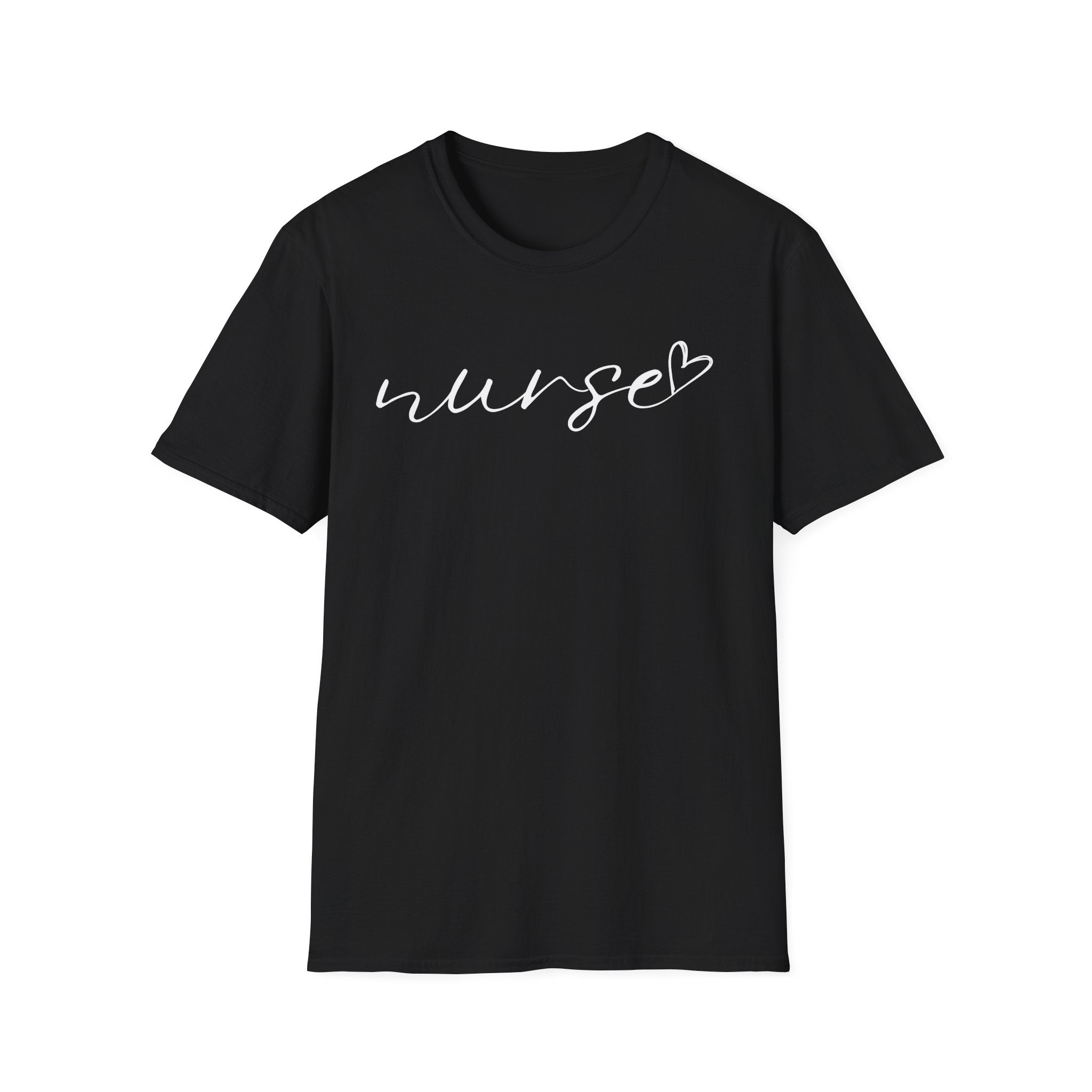 Nurse Script in White T-Shirt