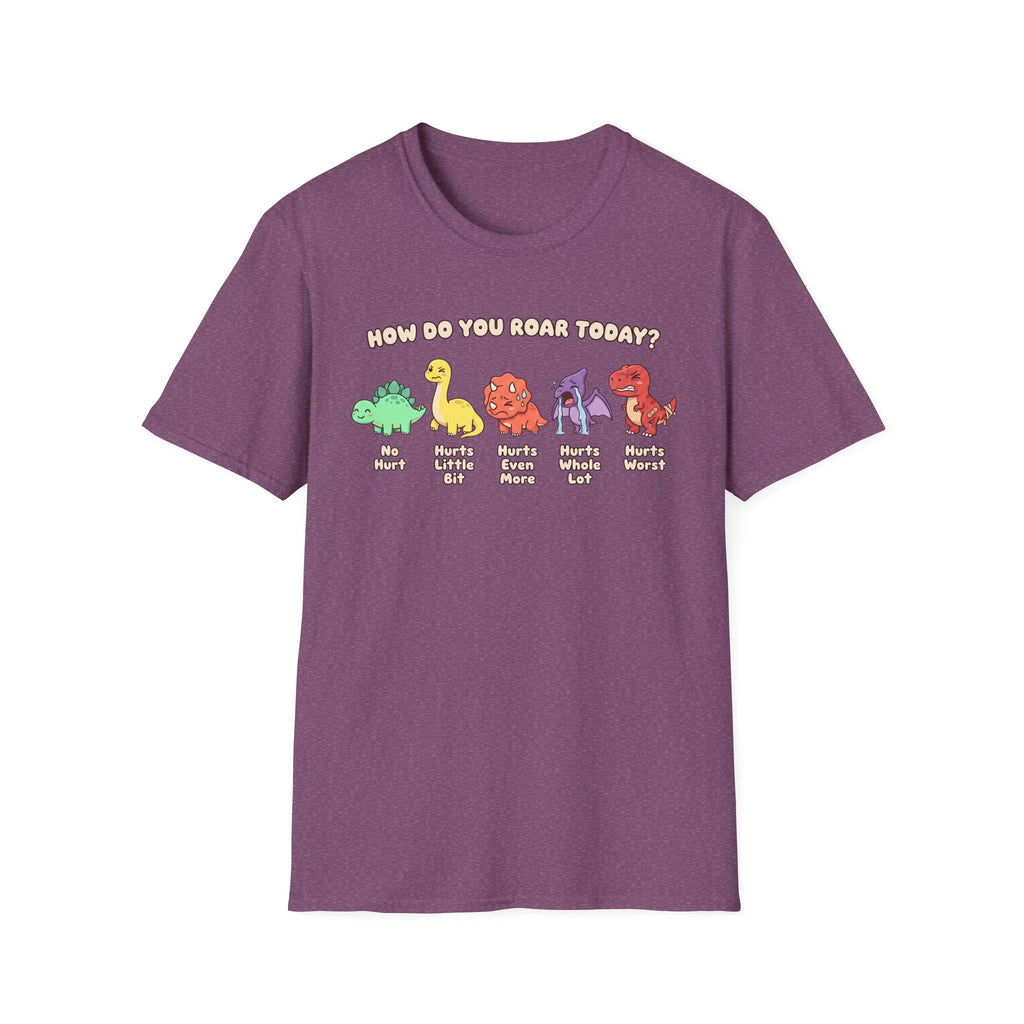 Dinosaur Pain Scale T-Shirt