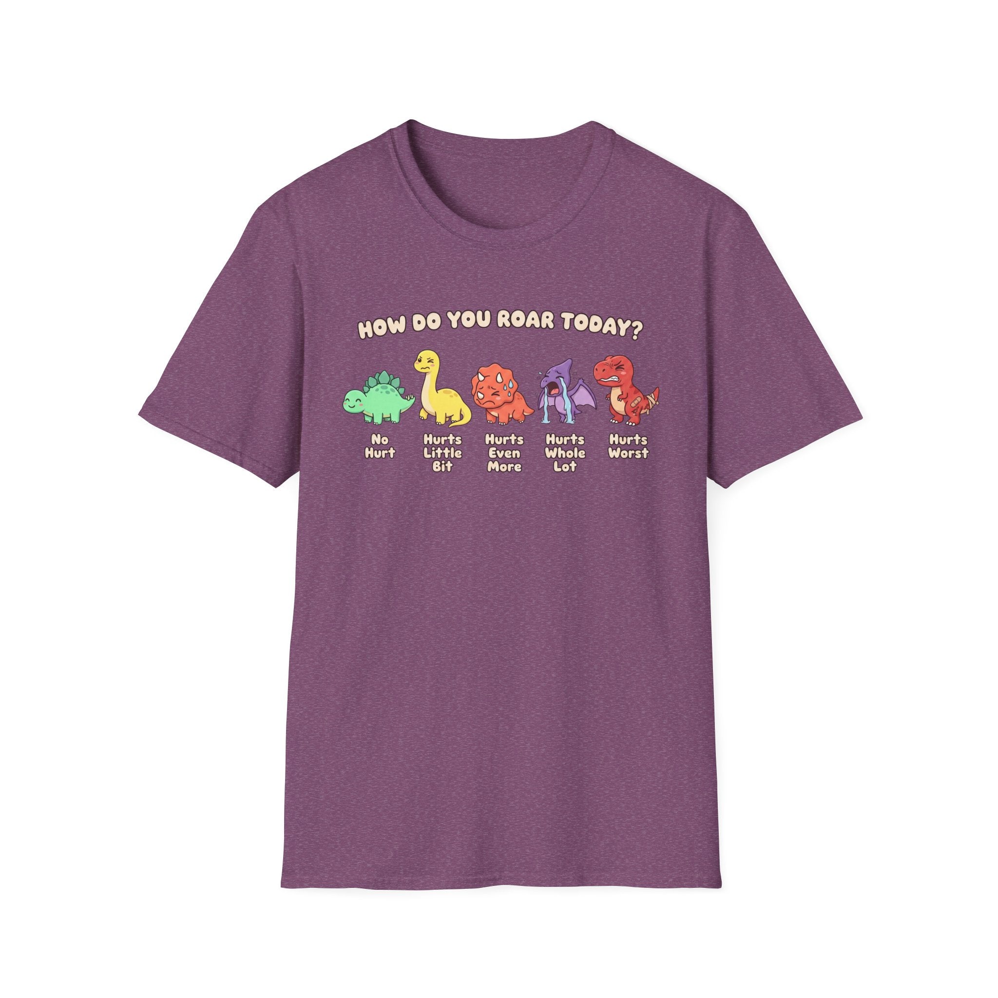 Dinosaur Pain Scale T-Shirt