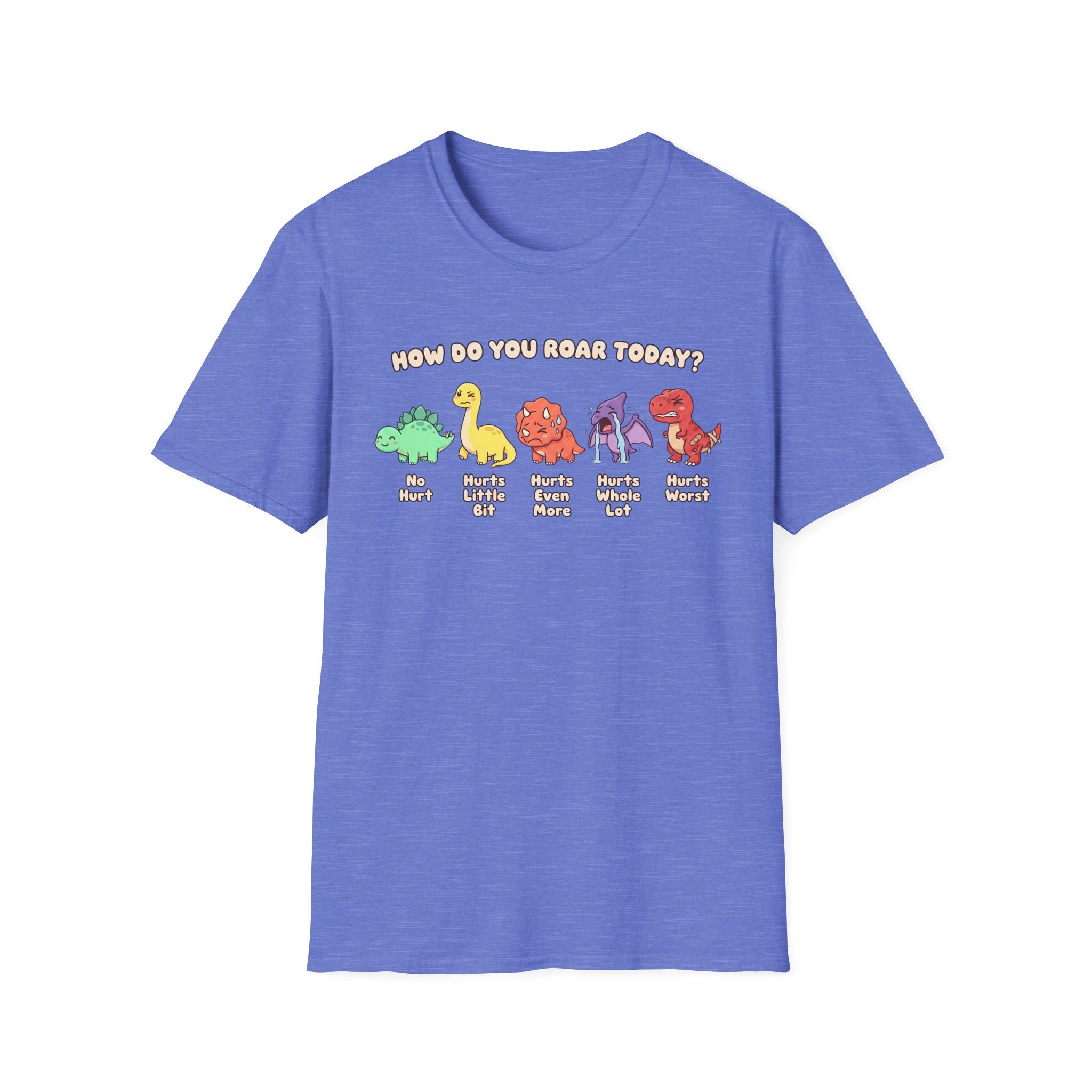 Dinosaur Pain Scale T-Shirt