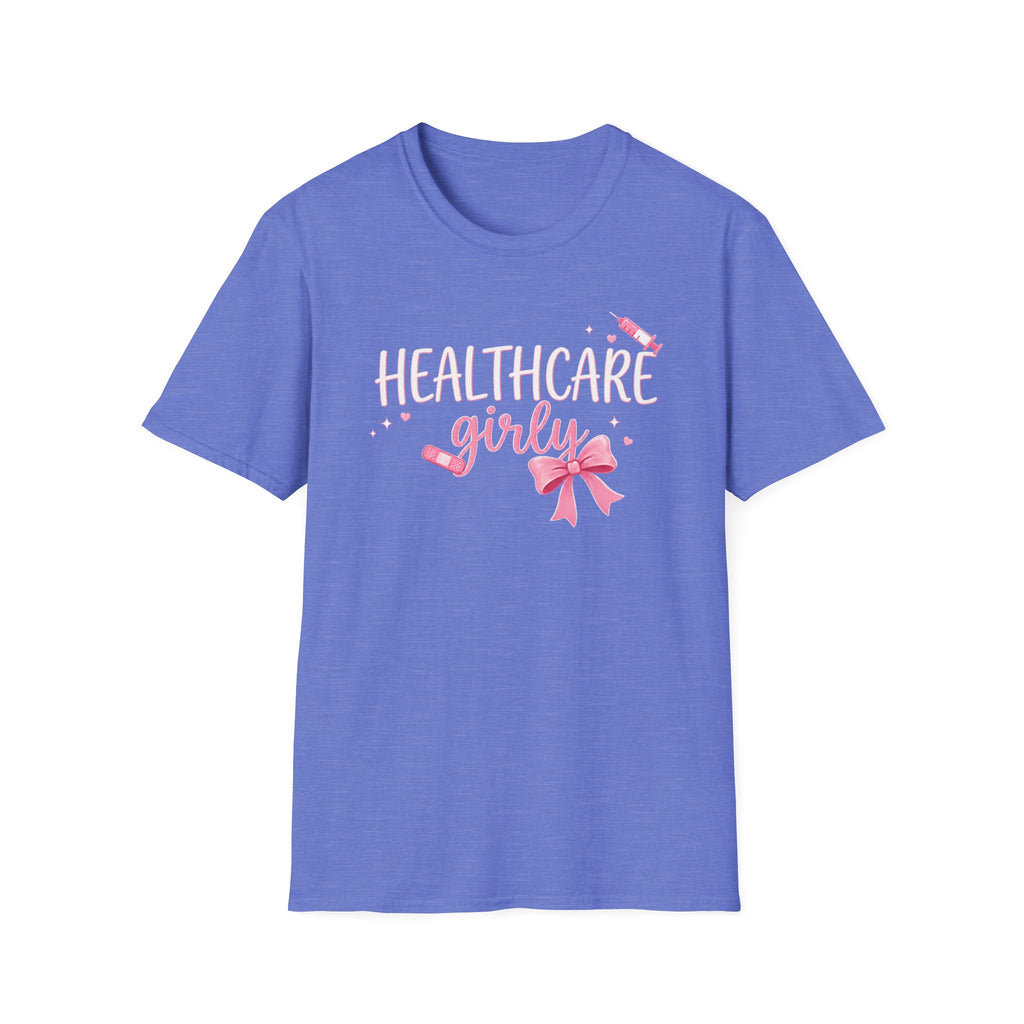 Pink Healthcare Girly T-Shirt
