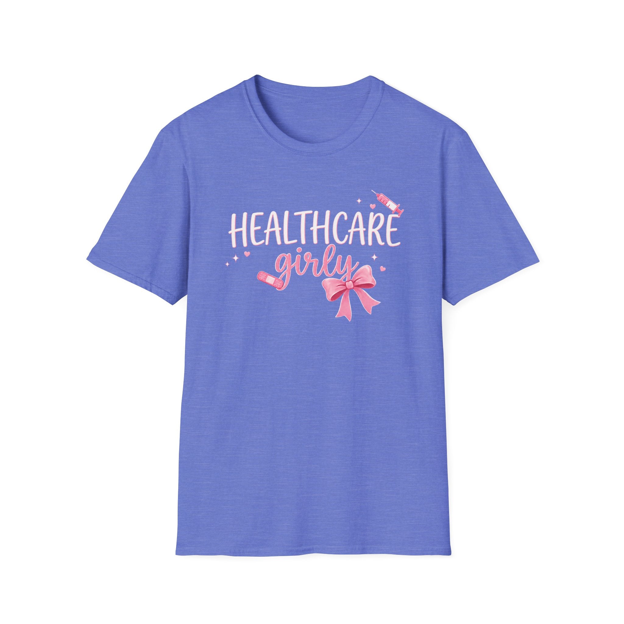 Pink Healthcare Girly T-Shirt