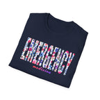 Emergency Medicine Floral T-Shirt