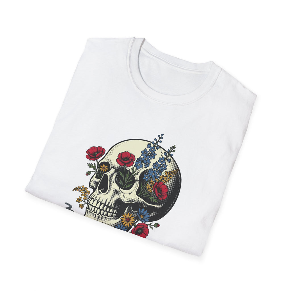 Neuro Nurse Floral Skull T-Shirt