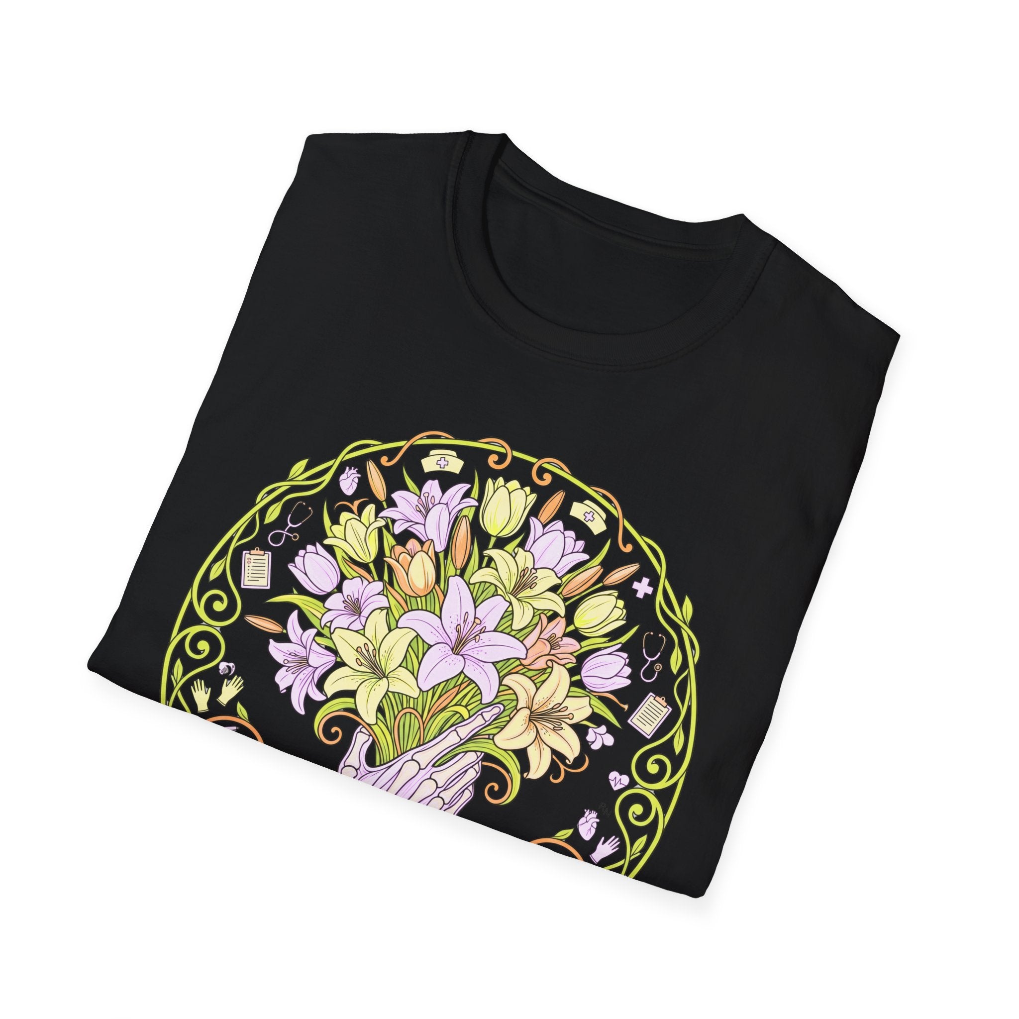 Skeletal Hand Bouquet T-Shirt