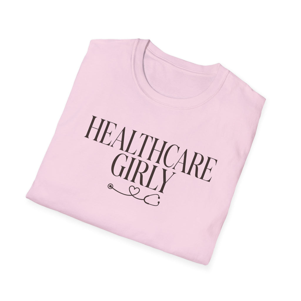 Healthcare Girly Stethoscope T-Shirt